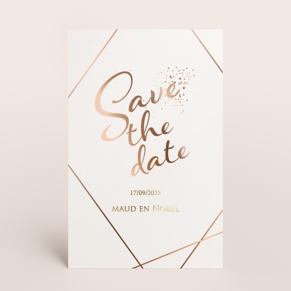 Moderne Save the Date kaart TA0111-1800015-03-0