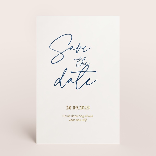 Minimal save the date kaartje TA0111-2200002-03-0