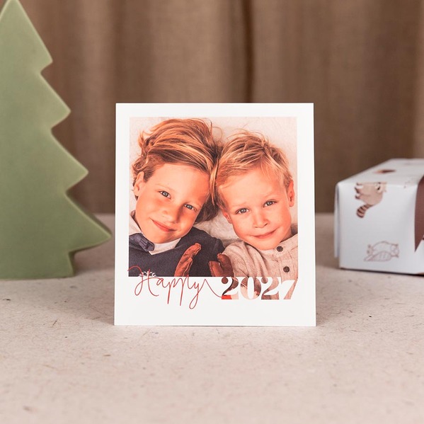Nieuwjaarskaart met instantfotodesign en jaartal TA1188-2600022-03-100