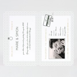 paspoort trouwkaart in leatherlook en goudfolie TA0110-1900016-03 2