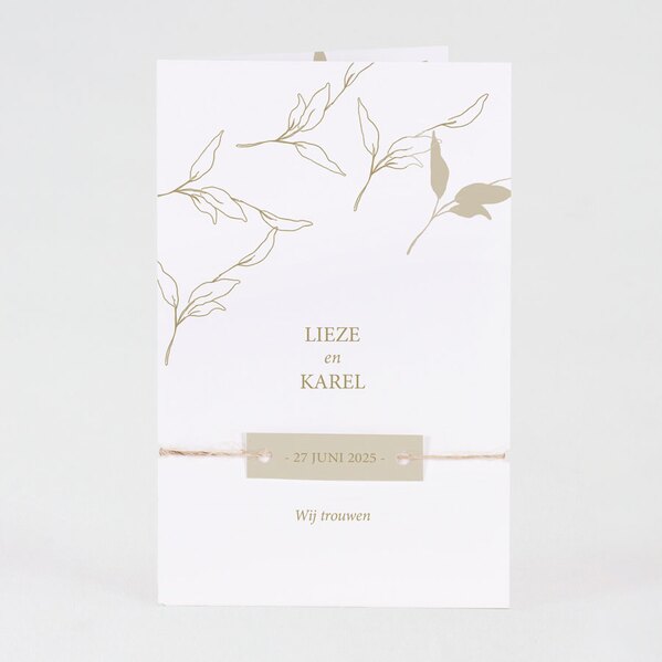 mooie trouwkaart met bloemblaadjes TA0110-1900046-03 1