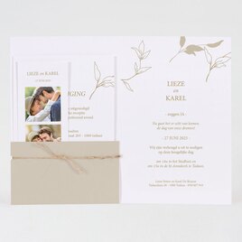 mooie trouwkaart met bloemblaadjes TA0110-1900046-03 2
