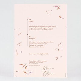 grote trouwkaart roze met dwarrelende bloemblaadjes TA0110-2000043-03 2