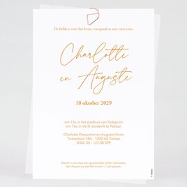 minimalistische trouwkaart met kalkpapier folie en foto TA0110-2100004-03 2