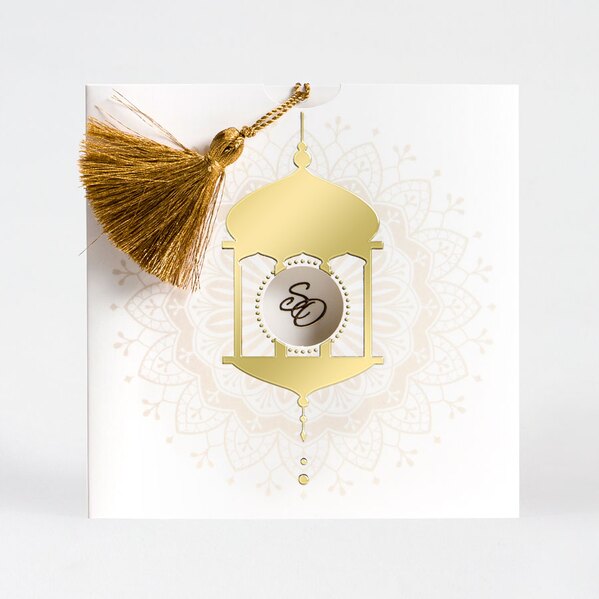 pocketfold trouwkaart arabische stijl met goudfolie TA0110-2100021-03 1