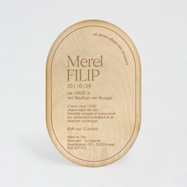 ovale trouwkaart uit hout TA0110-2200041-03 1