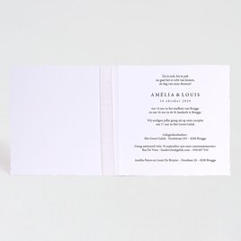 classic chic trouwkaart met kartelrand en goudfolie TA0110-2300035-03 2