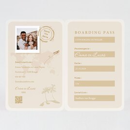 paspoort trouwkaart met label en ticket TA0110-2300067-03 2