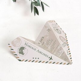faire part mariage origami avion TA0110-2300072-02 1
