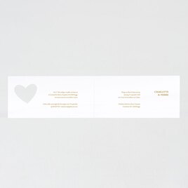 natuurpapierlook trouwkaart met uitgesneden hartje TA0110-2400031-03 2