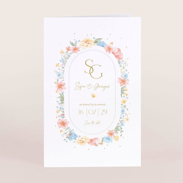 faire part mariage floral et romance TA0110-2600088-02 1