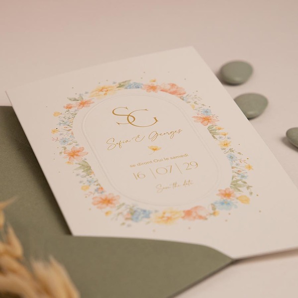 faire part mariage floral et romance TA0110-2600088-02 4