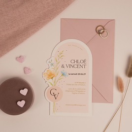 faire part mariage arrondi floral et romance TA0110-2600091-02 3