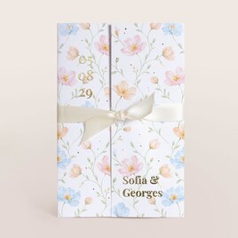 faire part mariage pochette floral et romance TA0110-2600092-02 1