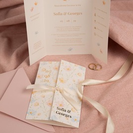 faire part mariage pochette floral et romance TA0110-2600092-02 3
