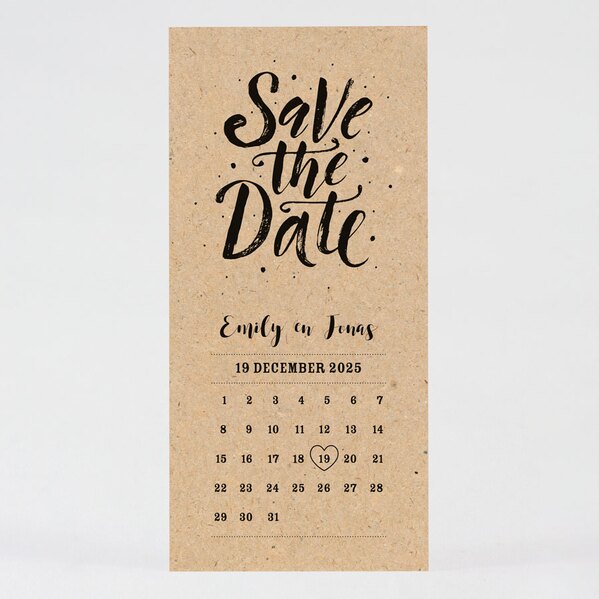 kalender save the date kaartje TA0111-1800004-03 1