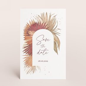 Save the date mariage palais bohème
