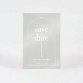 minimalistische save the date kaart acryl TA0111-2300003-03 2