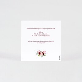 invitation mariage amoureux et couronne fleurie TA0112-1900014-02 2