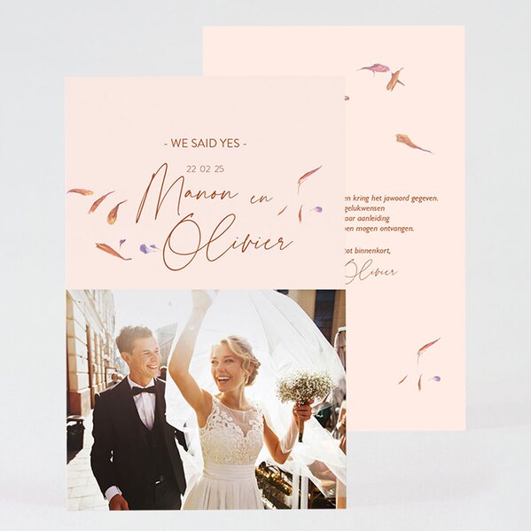 roze bedankkaartje bruiloft TA0117-2000018-03 1