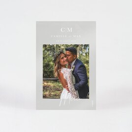 remerciement mariage en plexiglas format portrait TA0117-2300006-02 2