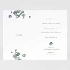 mooie menukaart met eucalyptus en goudfolie TA0120-1900029-03 2