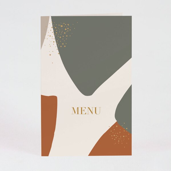 menukaart met bruin en terracotta TA0120-2000015-03 1
