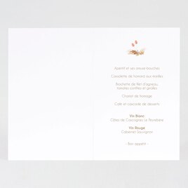 carte menu mariage pampa TA0120-2100003-02 2
