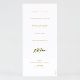 carte menu mariage couronne de fleurs blanches TA0120-2200015-02 2