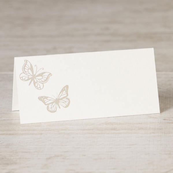 tafelkaartje met beige vlinders TA0122-1300018-03 1