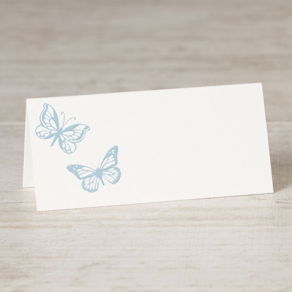 tafelkaartje met blauwe vlinders TA0122-1300019-03 1