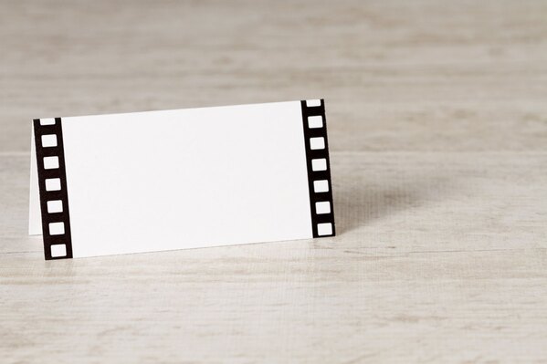 wit tafelkaartje filmstrip TA0122-1500008-03 1