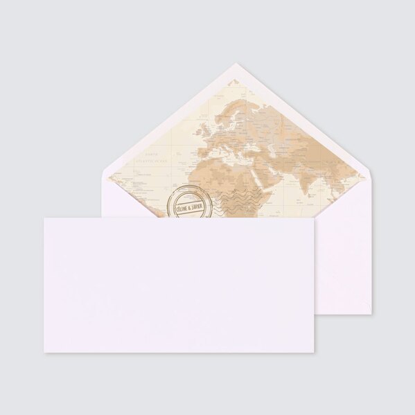 luxe envelop met losse voering landkaart TA0132-2000003-03 1