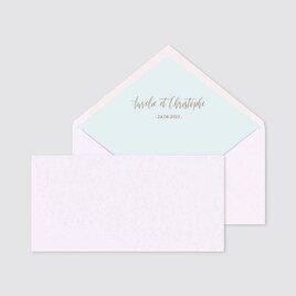 enveloppe mariage couleur unie et prenom 22 x 11 cm TA0132-2000008-02 1