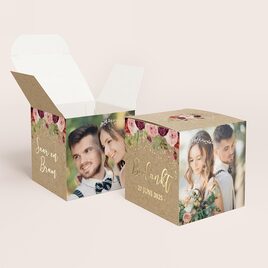 kubusdoosje ecolook met kleurrijke bloemen en goudfolie TA0175-1900032-03 1