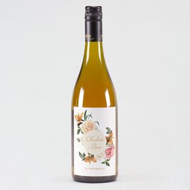 etiquette bouteille de vin floraison automnale TA01905-2000032-02 1