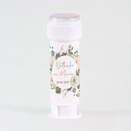 boho sticker voor bellenblaas met witte bloemen TA01905-2200017-03 1