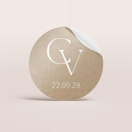 ecolook sticker met initialen 4 4 cm TA01905-2300002-03 1
