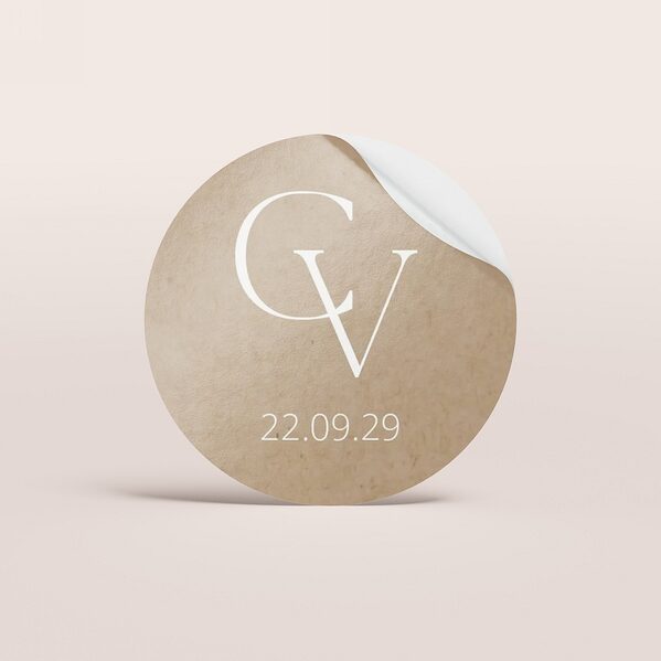 ecolook sticker met initialen 4 4 cm TA01905-2300002-03 1