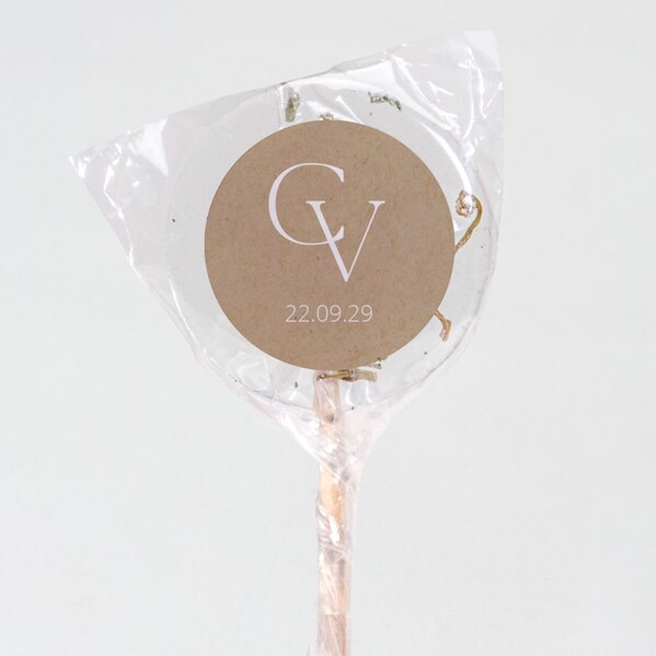 ecolook sticker met initialen 4 4 cm TA01905-2300002-03 3