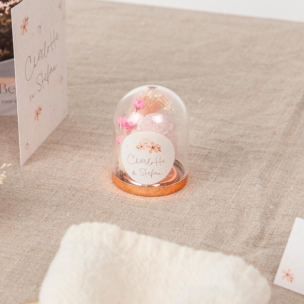 ronde sticker met vintage roze bloemen op ecolook TA01905-2600008-03 3
