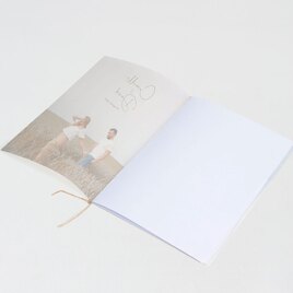 ceremonieboekje in kalkpapier met foto TA01910-2200001-03 2