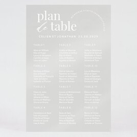 panneau mariage plexiglas plan de table TA01959-2300003-02 2