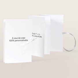 carte 100 personnalisee papier mat accordeon TA0330-2500047-02 1