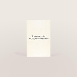 carte de visite format portrait papier recycle avec fibres apparentes TA0330-2600011-02 1