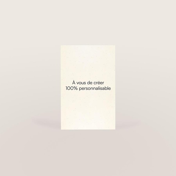 carte de visite format portrait papier recycle avec fibres apparentes TA0330-2600011-02 1