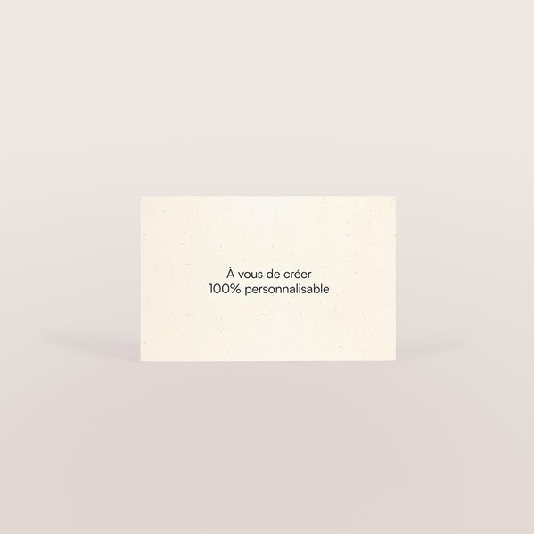 carte de visite format paysage papier recycle avec fibres apparentes TA0330-2600012-02 1