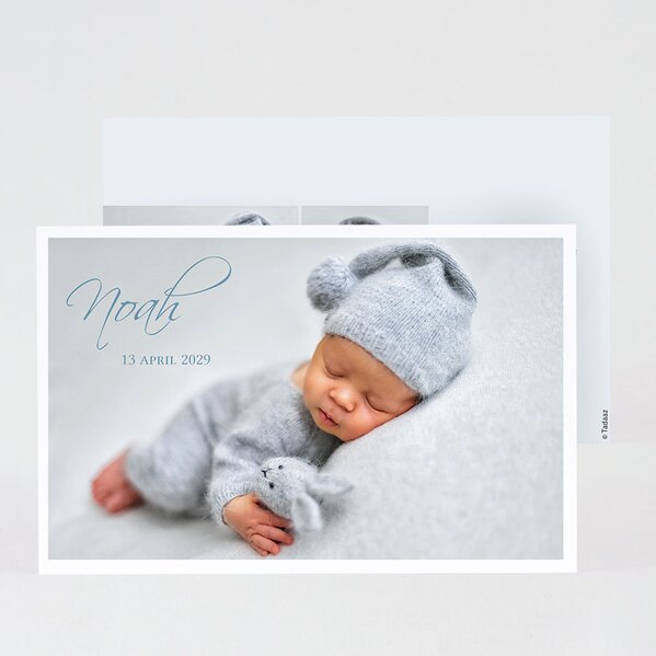 mooi geboorte bedankkaartje met foto TA0517-2100027-03 1