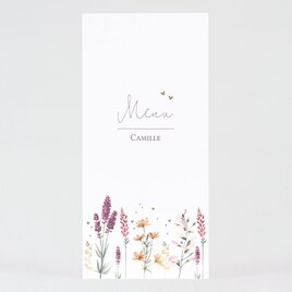 menukaart met bloemetjes TA0529-2100001-03 1