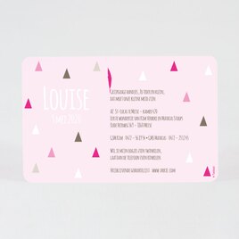 geboortekaart in mooi roze TA05500-1600042-03 2